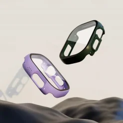 Watch Case with Screen Protector Compatible with Apple Watch Ultra 49mm / Series 8 7 41mm 45mm / Series 6 5 4 SE 40mm 44mm / Series 3 2 1 38mm 42mm Shockproof Hard PC Watch Cover