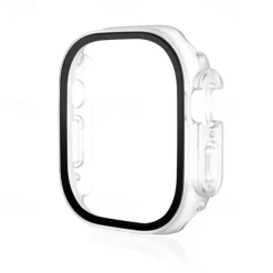 Watch Case with Screen Protector Compatible with Apple Watch Ultra 49mm / Series 8 7 41mm 45mm / Series 6 5 4 SE 40mm 44mm / Series 3 2 1 38mm 42mm Shockproof Hard PC Watch Cover