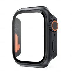 Watch Case with Screen Protector Compatible with Apple Watch Series 8 7 41mm 45mm / Series 6 5 4 SE 40mm 44mm Scratch Resistant Dust Proof Bumper Full Cover Hard PC Watch Cover