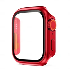 Watch Case with Screen Protector Compatible with Apple Watch Series 8 7 41mm 45mm / Series 6 5 4 SE 40mm 44mm Scratch Resistant Dust Proof Bumper Full Cover Hard PC Watch Cover