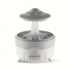Water Drop Aromatherapy Humidifier for Household Heavy Fog Volume Desktop Silent Remote Controlled Essential Oil Aromatherapy Machine