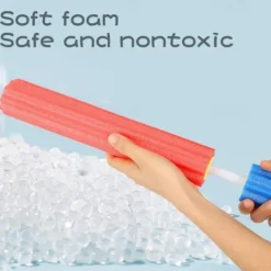 Water Guns 6 Pack Super Water Blaster Soaker Gun Set Foam Squirt Guns Swimming Pool Outdoor Toys Beach Summer Party Games for Kids Adults