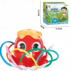 Water Sprinkler for Kids, Toddler Outdoor Toys - Backyard Spinning Turtle Kids Sprinkler Toy - Summer Toys Splashing Fun Attaches to Garden Hose, Kids Outdoor Toys