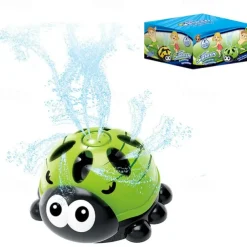 Water Sprinkler for Kids, Toddler Outdoor Toys - Backyard Spinning Turtle Kids Sprinkler Toy - Summer Toys Splashing Fun Attaches to Garden Hose, Kids Outdoor Toys