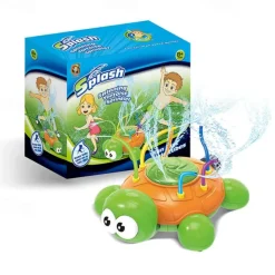 Water Sprinkler for Kids, Toddler Outdoor Toys - Backyard Spinning Turtle Kids Sprinkler Toy - Summer Toys Splashing Fun Attaches to Garden Hose, Kids Outdoor Toys