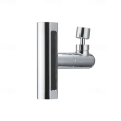 Waterfall Faucet accessory, Waterfall Kitchen Tap Universal Bathroom Kitchen Faucet Multi Function 4 in 1 360 Swiveling Sprayer Head Filter