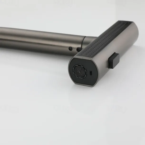 Waterfall Kitchen Faucet, 2023 Latest Centerset Faucet for Kitchen Sink, 3 in 1 Multi-functional Single Handle One Hole Pull out Cylinder Spout Kitchen Taps, Ceramic Valve Insides