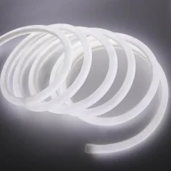 Waterproof 360 Round Neon Led Light Strip 220V-240V Tube Flexible Rope Lights Pool Light Strip Holiday Home Decoration for Indoors Outdoors DIY Decor