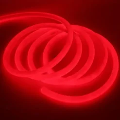 Waterproof 360 Round Neon Led Light Strip 220V-240V Tube Flexible Rope Lights Pool Light Strip Holiday Home Decoration for Indoors Outdoors DIY Decor