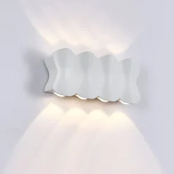 Waterproof Modern LED Wall Lights Indoor Outdoor Living Room Dining Room Iron Wall Light 220-240V