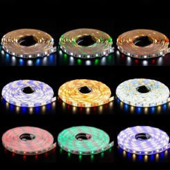 Waterproof RGBWW LED Light Strip 5050 LED, 16.4FT/33FT Flexible LED Tape Light with WIFI APP Control, RGBW Lights for Bedroom, Christmas & Party Decor
