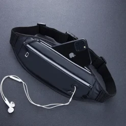 Waterproof Sports Waist Bag for Men and Women - Invisible Mini Fanny Pack for Running, Jogging, and Fitness - Secure Mobile Phone Storage