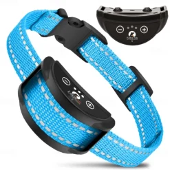 Waterproof Super Vibration Auto Stop Bark Collar - No Shock No Harm Only Training Love!
