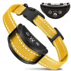 Waterproof Super Vibration Auto Stop Bark Collar - No Shock No Harm Only Training Love!