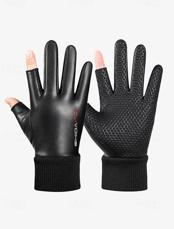 Waterproof Touchscreen Winter Gloves for Men – Non-Slip Grip and Thermal Warmth