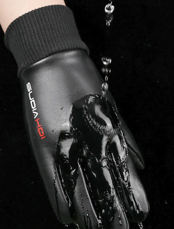 Waterproof Touchscreen Winter Gloves for Men – Non-Slip Grip and Thermal Warmth