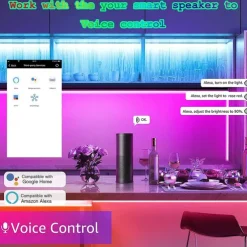 Waterproof WS2811 RGBIC Woven Silicone Neon Light with Addressable Dreamy Color LED Strip 2.5M-10M 360 Degree Lighting WIFI APP Control Bedroom Indoor and Outdoor Decoration Including DC12V Adapter Kit