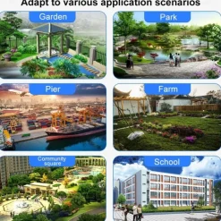 Wavlink Latest Technology 1200Mbps High Power 4x7dBi Antennas Dual Band 2.4GHz&5GHz Gigabit Ethernet Outdoor Weatherproof Wireless WIFI Router/AP Repeater White