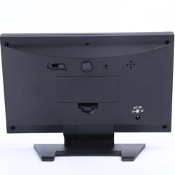 Weather Clock With Time Date Week Temperature Humidity Display Weather Forecast Function With Voice-activated Backlight Function 15.6X4X9.6CM/6.1*3.7*1.5in