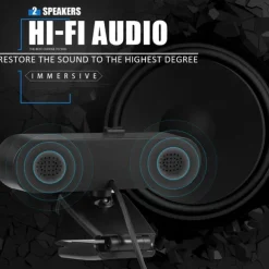 Webcam 4K Mini Wired White Balance Indoor Support