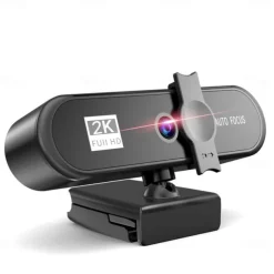 Webcam 4K Mini Wired White Balance Indoor Support