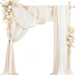 Wedding Arch Floral Simulation Flower Set with Five Pieces Manmade Plaque Flower Decoration Flower Arrangement