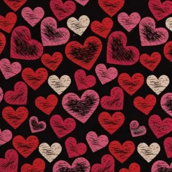 Wedding Heart Rugs Heart Shaped Non Slip Bathroom Rug Washable Mat Heart Kitchen Rugs Love Deco Floor Mat or Shower Bedroom Kitchen Deco (Double Heart, 17.7 x 31.5 Inches)