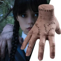 Wednesday Addams Addams family Thing Halloween Props Men's Women's Movie Cosplay Cosplay Masquerade