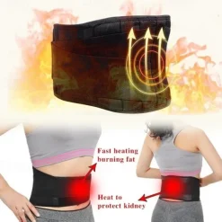 Weight Loss Magnets Lumbar Brace Belt Waist and Lower Back Support Brace with Therapeutic Magnets Unisex