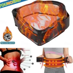 Weight Loss Magnets Lumbar Brace Belt Waist and Lower Back Support Brace with Therapeutic Magnets Unisex