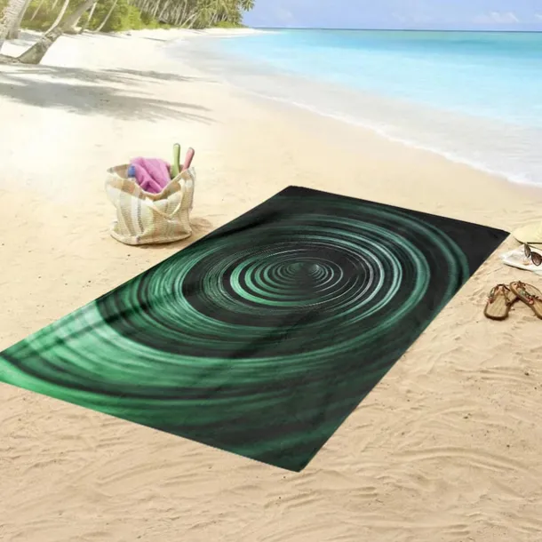 Whirlpool Beach Towel,Beach Towels for Travel, Quick Dry Towel for Swimmers Sand Proof Beach Towels for Women Men Girls Kids, Cool Pool Towels Beach Accessories Absorbent Towel