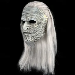 White Walker Halloween Mask Halloween Props Halloween Horror Scary Costume Adults' Men's Unisex Halloween Carnival Easy Halloween Costumes Dress Up