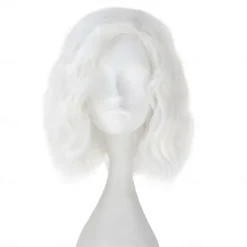 White Wig Game of Thrones Cosplay Wigs All 14 inch Heat Resistant Fiber Anime Wig Halloween Wigs