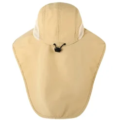 Wide Brim Sun Hat with Neck Flap, UPF50+ Hiking Fishing Hat for Men Women Summer Outdoor Portable Breathable Quick Dry Ultraviolet Resistant Hat Solid Color Black Purple Red Hunting Fishing Climbing