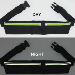 Widened Sports Bag Waterproof Running Belt Bum Waist Pouch Fanny Pack Camping Sport Hiking Zip Bag