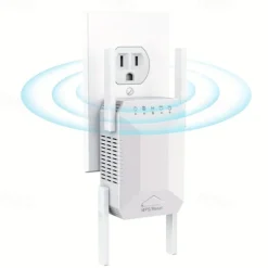 WiFi Extender 1200Mbps 2.4G/5G Dual Band Wireless Internet WiFi Repeater/Router/AP Signal Booster For Home Larger Coverage Extender And Signal Amplifier