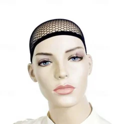 Wig Accessories Plastic Wig Caps Daily Classic Natural Black