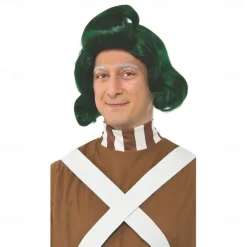 Willy Wonka & The Chocolate Factory Oompa Loompa Wig Halloween Wigs