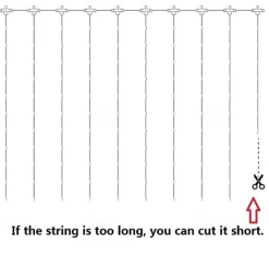 Window Curtain String Light 3x2M Outdoor Wedding Decorating Window Lights 200 LED 8 Lighting Modes for Bedroom Party Wedding Home Indoor Outdoor Waterproof