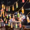 Wine Bottle String Lights Oktoberfest Battery Operated10/20/40LED String Lights Summer Life String Lights Decor For Home Bedroom Yard Patio Wedding Birthday Party Summer Decor