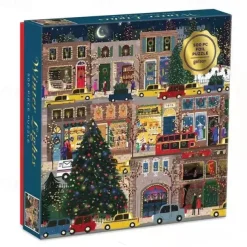 Winter Lamp Puzzle 500 Pieces Galison Festival Night Puzzle Toys High Quality