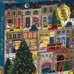 Winter Lamp Puzzle 500 Pieces Galison Festival Night Puzzle Toys High Quality