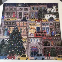 Winter Lamp Puzzle 500 Pieces Galison Festival Night Puzzle Toys High Quality