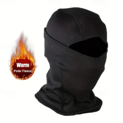 Winter Windproof Warm Tactical Camouflage Balaclava Hat, Plus Velvet Warm Balaclava, For Cycling, Driving, Skiing