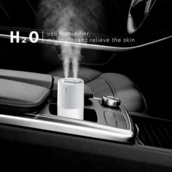 Wireless Air Humidifier Aroma Diffuser USB Rechargeable Double Nozzle Essential Oil Diffuser Mist Maker Humidifier