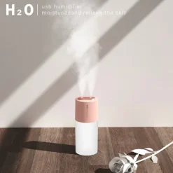 Wireless Air Humidifier Aroma Diffuser USB Rechargeable Double Nozzle Essential Oil Diffuser Mist Maker Humidifier