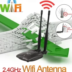 Wireless Beini Free Internet Long Range 3000mW Dual Wifi Antenna Blueway USB Wifi Adapter Decoder BT-N9100
