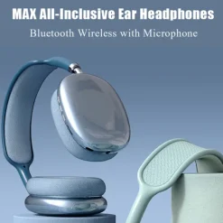 Wireless Bluetooth Headphones with Noise Reduction, Stereo Sound Earphones for Gaming, Phones, or PC