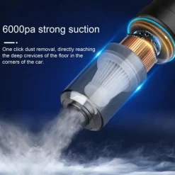 Wireless Car Vacuum Cleaner Strong Suction Cordless Handheld Auto Vacuum Home & Car Dual Use Mini Vacuum Cleaner For Car&Home