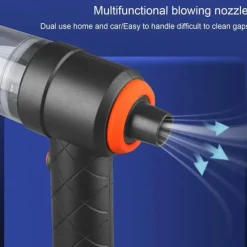 Wireless Car Vacuum Cleaner Strong Suction Cordless Handheld Auto Vacuum Home & Car Dual Use Mini Vacuum Cleaner For Car&Home